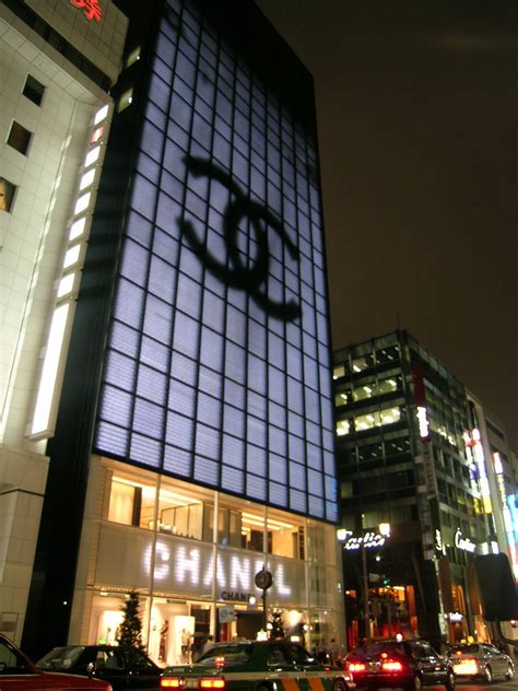 chanel media facade tokyo|Chanel ginza Tokyo.